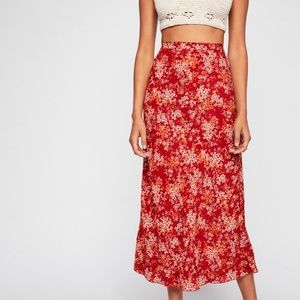 Free people Kendall midi skirt